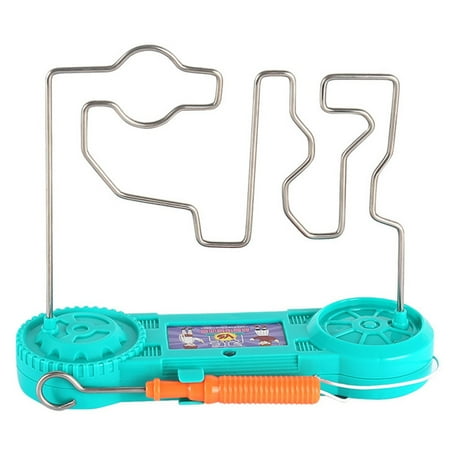 

Ciwanning Wire Game Physic Experimental Playset Party Interactive Electric Current Maze with Sound Toddler Learning