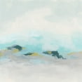 thumbnail image 2 of Vess, June Erica 15x15 White Modern Wood Framed Museum Art Print Titled - Beach Mist II, 2 of 4