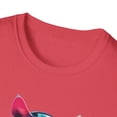 thumbnail image 3 of VR Cyber Punk Neon Cat t-shirt, Futuristic fashion, Cat lover Gift, 3 of 4