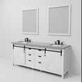 thumbnail image 4 of Lexora Home Marsyas 80" Quartz Top Double Vanity in White, 4 of 8