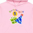 thumbnail image 3 of Inktastic Birthday Boy 5th Birthday Youth Hoodie Sweatshirt, 3 of 4