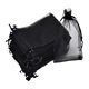 thumbnail image 1 of 100 Piezas Bolsa de Regalo de Halloween Bolsa de Dulces de Halloween Organizador con Cordón Decoración Bolsa de Regalo de Malla para Suministros de Fi, 1 of 8