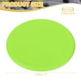 thumbnail image 2 of Uxcell Flying Disc, Soft Silicone Colorful Flying Disk Flyer for Outdoor Sports Training Playing Lawn Game Green, 2 of 5