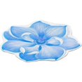 thumbnail image 3 of Floral Area Rugs Peony Flower Shape Area Rugs Non-Slip Rugs Floral Shaggy Carpet Bath Mat for Living Room Bedroom Home Decor, Blue, 3.3'x3.3', 3 of 7