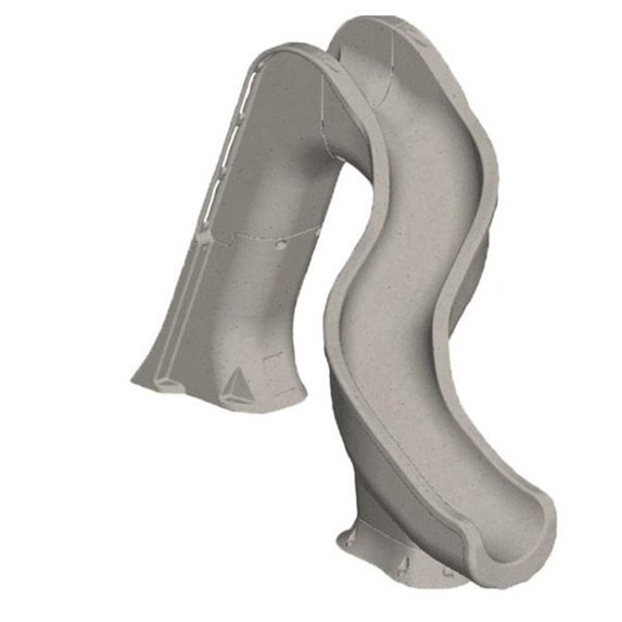 Right Riptide Slide, Grey