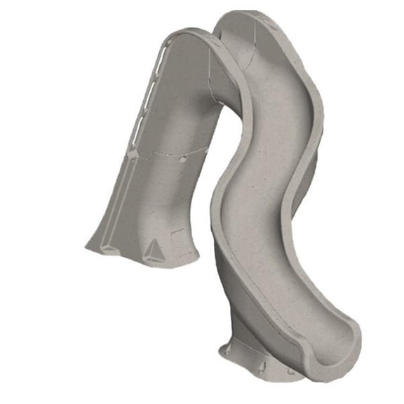 Right Riptide Slide, Grey