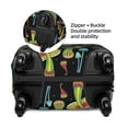 thumbnail image 4 of Balery Bright Mushrooms Luggage Cover Protector, Scratch And Dirt Resistant, Fits 18-32 Inch Luggage - Small, 4 of 9