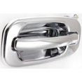 thumbnail image 3 of Exterior Door Handle Compatible with 2004-2006 Chevrolet Silverado 1500 Rear, Driver Side Chrome, 3 of 3