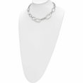 thumbnail image 5 of Stainless Steel Polished White Cat\\'s Eye 16In With 2In Ext Necklace Made In China -Jewelry By Sweet Pea, 5 of 9