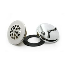 Thrifco Plumbing 4402701 Trip Lever Bath Tub Drain and Overflow Trim Kit in Chrome, Replaces Danco 80977