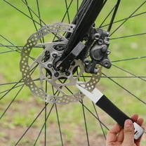 FUTUREORYY Bike Tool Kit 1Pcs Metal Plastic Bicycle Wrench For Rotor Truing And Pad Repair