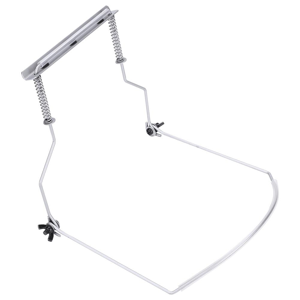 Tebru Harmonica Holder, 10 Hole Harmonica Holder,Durable Adjustable