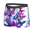 thumbnail image 2 of Naloa Flying Butterflies Print Mens Underwear - Boxers for Men, Classic Briefs for Men, 2 of 9
