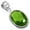 Peridot Quartz, variant on 925 Sterling Silver Women Jewelry Natural Green Onyx Pendant