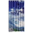 thumbnail image 1 of ABPHQTO Cortina de ducha Air TrainStyle Cortina de ducha impermeable 90x180 cm, 1 of 2