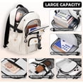 thumbnail image 3 of Sunyuer Laptop Backpack Backpack for Men Women, Lightweight Multi-pocket Waterproof Backpack for College Travel Hiking Anti-Theft Daypack, 3 of 8
