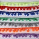 thumbnail image 4 of Cinta con flecos y pompones Wosthever 5 yardas Beige, 4 of 6