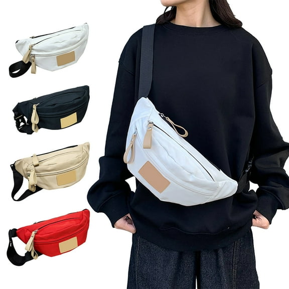 OEFNTAC Fashion Shoulder Bag Women’s Casual Handbag Messenger Purse Wallet Polyester Tote 13.4x5.9x3.5in