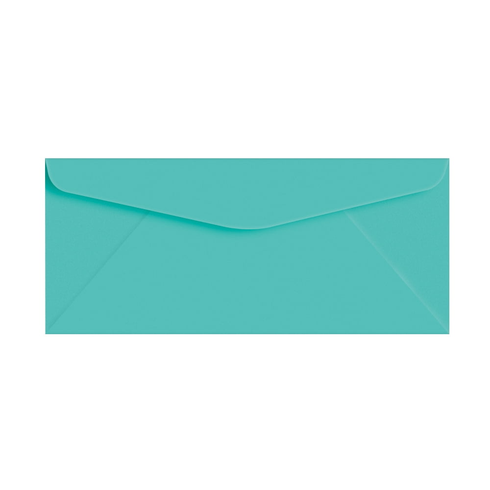 Sea Blue Bright Color 10 Envelopes Great for Mailing Letters