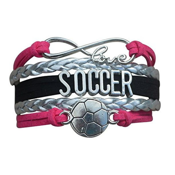 Infinity Collection Soccer Bracelet Girls Soccer Bracelet Soccer