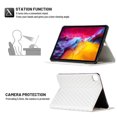 thumbnail image 4 of Dteck Case for iPad Pro 11 inch 2022/2021/2020/2018, iPad Air 5th/4th Generation 10.9 inch, Smart with Card Holder Auto Sleep/Wake Cover Protective Soft PU Leather Case for Apple iPad Pro 11", White, 4 of 6