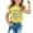O-Yellow, variant on Girls Casual Short Sleeve T-Shirts - Comfortable Daily Wear Round Neck Tees for and Teenagers
