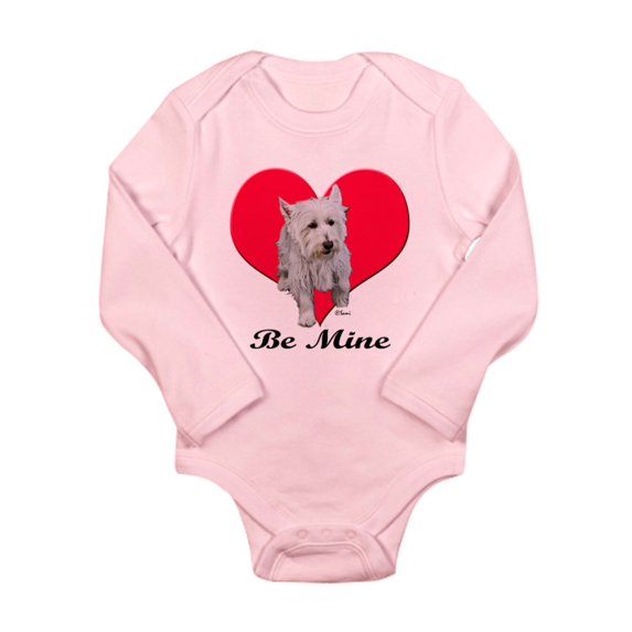 CafePress - Max The Westie - Long Sleeve Infant Bodysuit