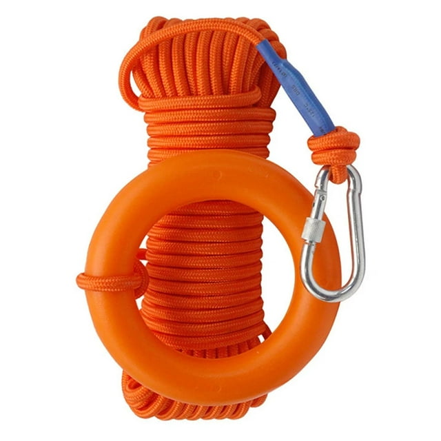 S SERENABLE Life Saving Rope Set 3000cm Floating Line Rope for Lifeguard Swimming Diving