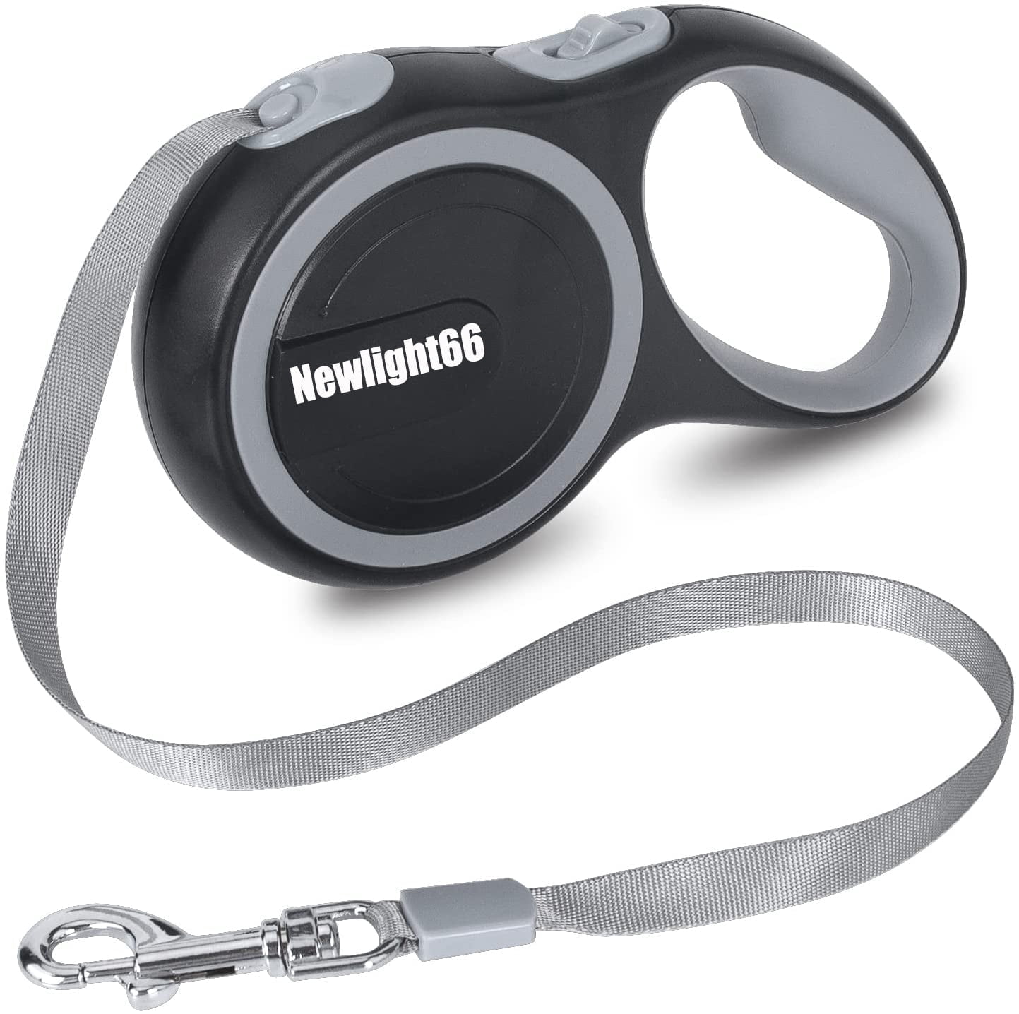 Newlight66 16-Foot Retractable Dog Leash, Gray photo 1