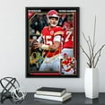 thumbnail image 3 of American Football Sports Chiefs Poster For Kids Fun Teen Birthday Christmas Gifts Patrick Mahomes Rugby Star Posters Frames Canvas Wall Art Print Picture For Home Room Decor, 3 of 6