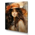 thumbnail image 2 of Designart "Stylish 1910S Warriors Portrait II" Fashion Canvas Wall Art, 2 of 5