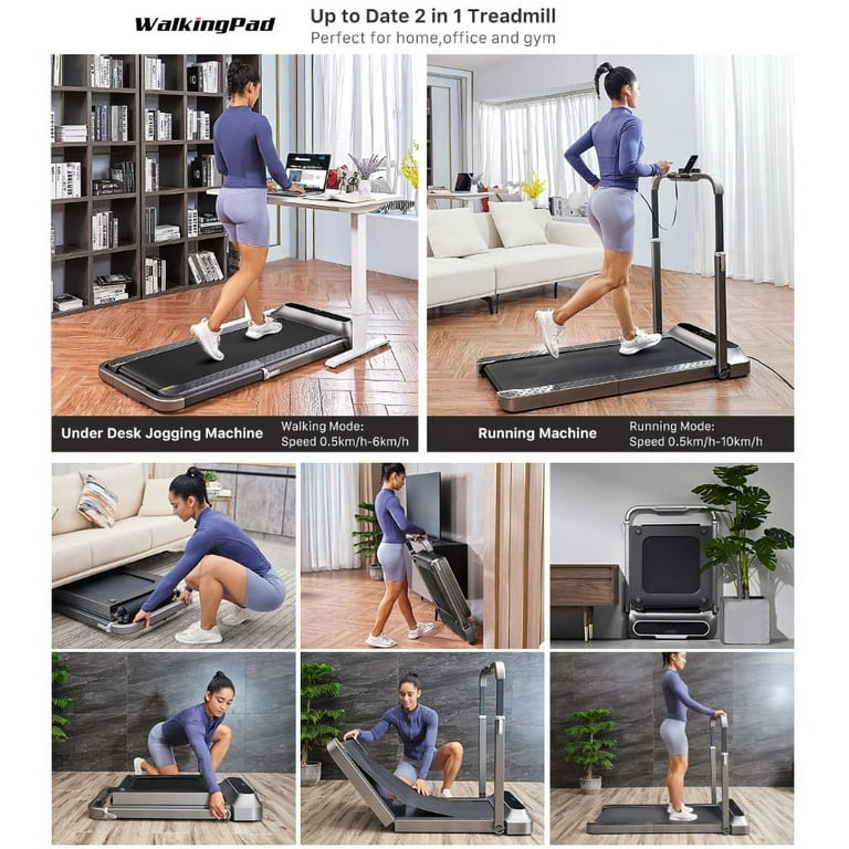 WalkingPad R2 Treadmill Double Fold and Stow with Smart Walk Sensors 