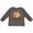 Charcoal, variant on Inktastic My Great Grandma Loves Me Fox Boys or Girls Long Sleeve Toddler T-Shirt