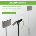 thumbnail image 4 of Riwcyla 3 in 1 Multi,Function Aquarium Fish Tank Cleaning Tool Aquarium Cleaning Set Fish Tank Brush+Algae Scraper+Fish Net 65CM, 4 of 6