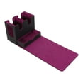 thumbnail image 4 of Caja de almacenamiento de mazos de cartas Álbum de cartas de juego premium de colección Caja de almacenamiento de mazos de cartas de juego Negro púrpura, 4 of 8