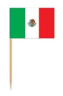 Mexican Flag Picks , 5PK