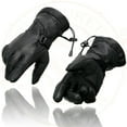 thumbnail image 6 of Milwaukee Leather MG7518 Men's Black Deerskin Gauntlet Motorcycle Hand Gloves w/ i-Touch Screen Compatibility Large, 6 of 8