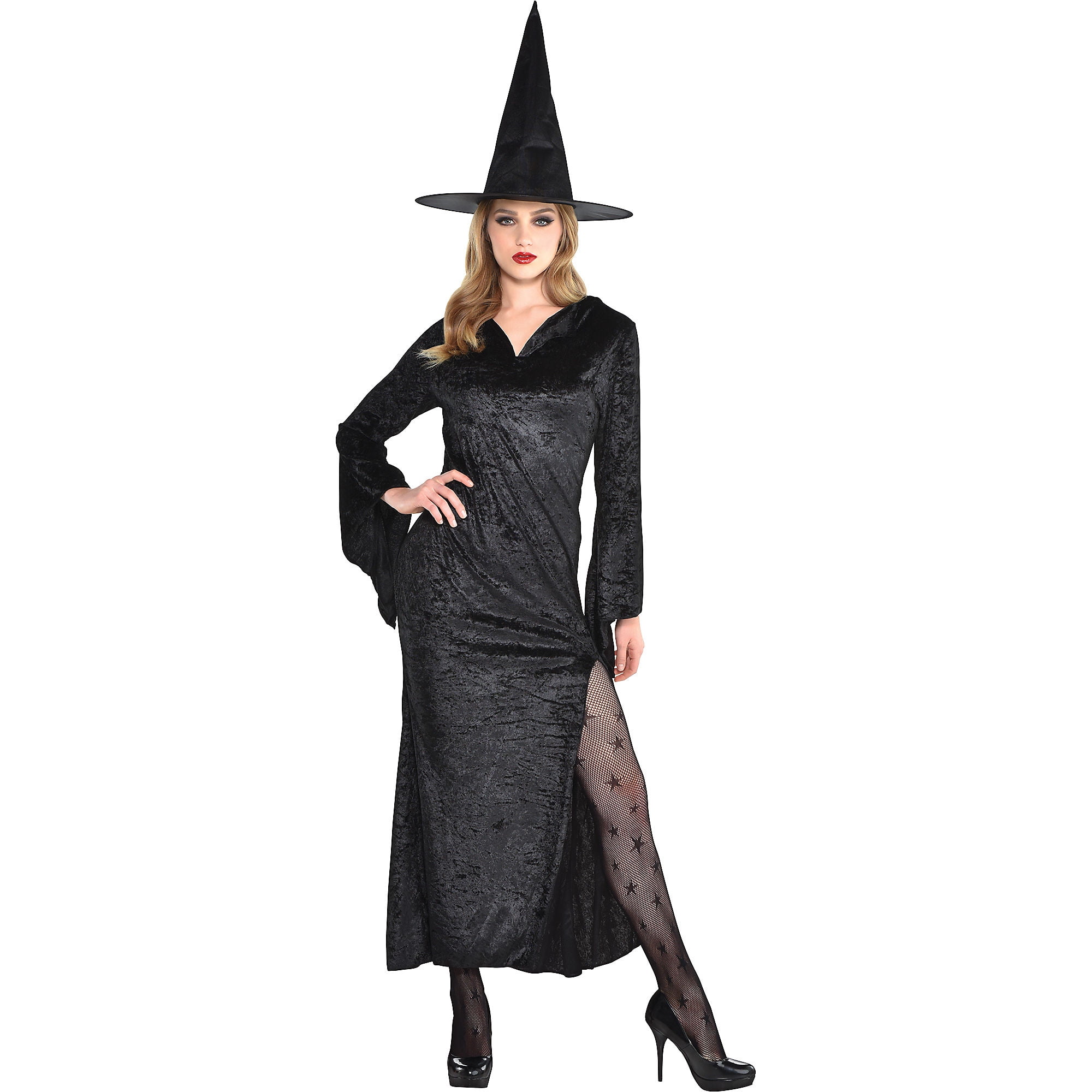 Basic Long Black Dress Adult Costume Standard