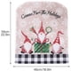 thumbnail image 4 of Juego de 2 fundas para sillas navideñas, fundas para sillas de comedor con patrón de gnomo sueco, fundas para asientos de sillas con cuadros escoceses para decoración de fiestas navideñas, 4 of 4