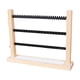 thumbnail image 4 of Earring Display Stand Expositor de Pendientes en Metal Y Madera Organizador de Joyas Soporte de Colgantes Estante Decorativo Adecuado para Tocador Sal Negro, 4 of 8