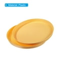 thumbnail image 4 of REGALWOVEN Restaurant Serving Trays, Round Non-Slip Food Service Tray Platter Yellow, 4 of 6