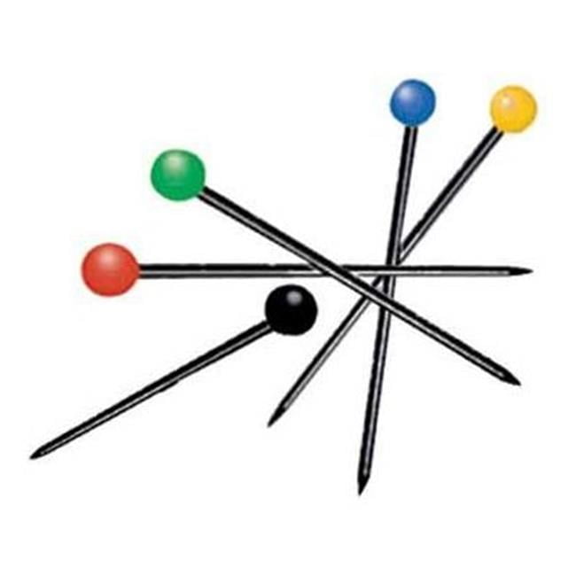 Island Sewing Supplies PIN135 Color Ball Pins 1.25 in.