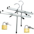 thumbnail image 1 of Ladder Roof Clamps for Car, Ladder Locks for Roof Rack, Roof Rack Ladder Clamp, Van Ladder Clamps, Roof Rack Ladder Clamp Ladder Accessory Lock, Lock Jaw Ladder Grip Ladder Roof Hook, 1 of 1