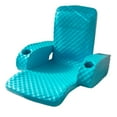 thumbnail image 1 of TRC Recreation Baja Folding Armchair Swimming Pool Float, Tropical Teal, 1 of 7