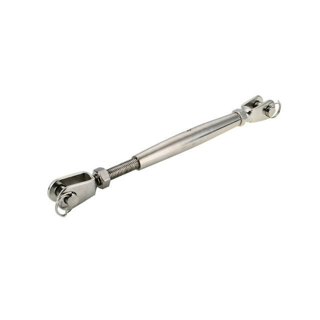 maskred Connector Sailboat Tensioner Durable Adjusting Tension Turnbuckle Rope Lines Railing Marine Hardware Accessories M8