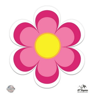 Pink Flower Sticker for Sale by laurenalynn