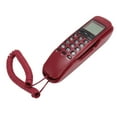 thumbnail image 1 of Teléfono Con Cable, Teléfono Con Cable De Pared Que Evita Resbalones, Identificador De Llamadas Que Ahorra Energía Para El Hotel Y El Hogar, 1 of 8