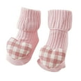thumbnail image 3 of fatyb Baby Non-slip Socks Newborn Boys Girls Crew Cute Socks Infant Kids Soft Comfy Socks for Walking, 3 of 3