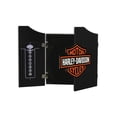 thumbnail image 2 of Harley-Davidson Classic Bar & Shield Dart Board Cabinet – Black Wooden Cabinet, Harley Davidson, 2 of 2