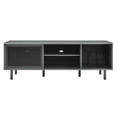 thumbnail image 6 of Modway Kurtis MDF Particleboard TV and Record Stand for TVs up to 65" - Charcoal, 6 of 10